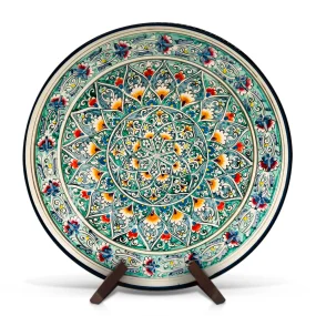 Ляган - КараКалам R5, Риштан керамика, Ø 42 см