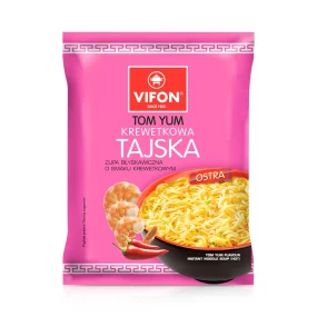 Instant Nudeln - Tom Yum, mit Thai-Garnelengeschmack, Vifon, 70 g Instant Nudeln - Tom Yum, mit Thai-Garnelengeschmack, Vifon, 70 g