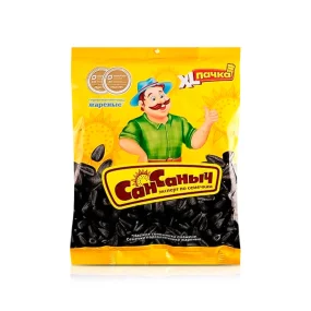Schwarze Sonnenblumenkerne - San Sanytsch, geröstet, 285 g Schwarze Sonnenblumenkerne - San Sanytsch, geröstet, 285 g