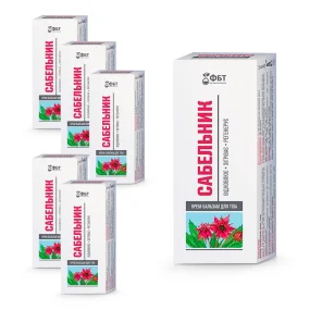  Крем-бальзам для тела - Сабельник, 75 мл х 6 шт.