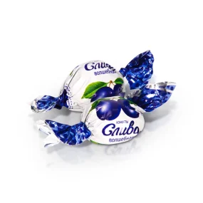 Fondants - Wolschebnaja sliva, in kakaohaltiger Fettglasur, 300 g    