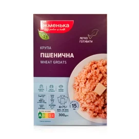 Крупа пшеничная в варочных пакетах, Жменька, 4 х 75 г