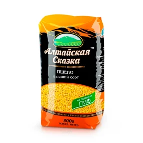 Крупа пшенная - Алтайская сказка, высший сорт, 800 г Крупа пшенная - Алтайская сказка, высший сорт, 800 г