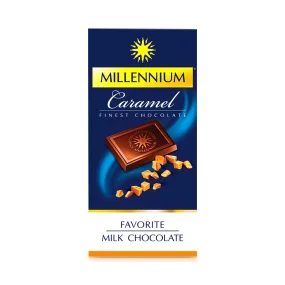 Шоколад - Favorite молочный с карамелью, Millennium, 100 г Шоколад - Favorite молочный с карамелью, Millennium, 100 г