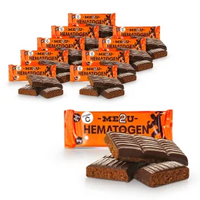 Набор - Гематоген, ирисовый батончик с витамином С, 10 шт. х 50 г
