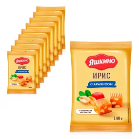 Weichkaramell - Mit Erdnüssen, 10 х 140 g