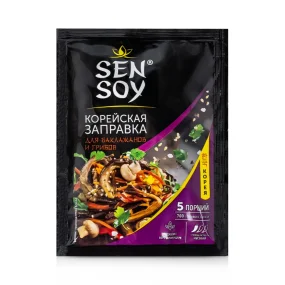 Заправка для баклажанов и грибов, по корейски, Sen Soy, 64 мл Заправка для баклажанов и грибов, по корейски, Sen Soy, 64 мл