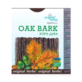 Фиточай - Кора дуба, Original Herbs, 50 г