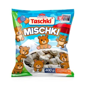 Пельмени - Ташки Юниор, Мишки, с начинкой мяса свинины, Dovgan, 400 г 