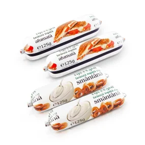 Probierpaket Geräucherter Schmelzkäse, Therezia, 4 x 125 g
