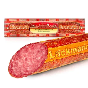 Wurst Serwelat - Peterburgskij, Schweinefleisch, Lackmann, 350 g Wurst Serwelat - Peterburgskij, Schweinefleisch, Lackmann, 350 g