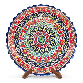 Lagan - KaraKalam KR12, Rischtan Keramik, Ø 37 cm