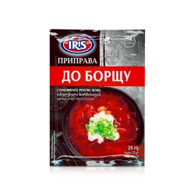 Приправа для борща, Iris, 25 г  Приправа для борща, Iris, 25 г