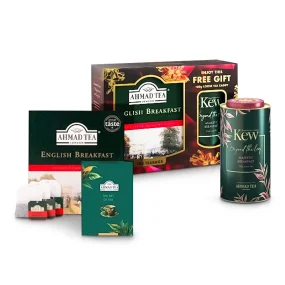 Schwarzer Tee Geschenkset - Ahmad - English Breakfast und Majestic Breakfast, 300 g  