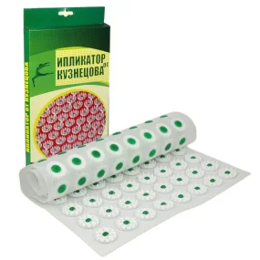 Kusnetzovs Applikator Nr. 84, 23x38 cm, 84 Stimulationskreisel mit je 18 Spitzen Kusnetzovs Applikator Nr. 84, 23x38 cm, 84 Stimulationskreisel mit je 18 Spitzen