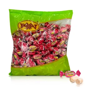 Hartkaramellen - Korall, mit Nussfüllung, 1 kg