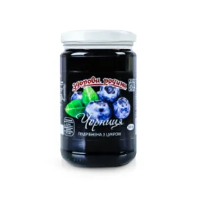 Blaubeeren mit Zucker püriert, 350g Blaubeeren mit Zucker püriert, 350g