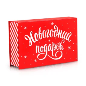 Buchbox - Neujahrsgeschenk, 20 × 12,5 × 5 cm