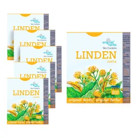 Фиточай - Липа, Original Herbs, 50 г х 6 шт. Фиточай - Липа, Original Herbs, 50 г х 6 шт.