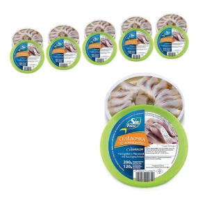 Heringsfilet in Öl mit Rauch, Sib Fisch, 6 х 200 g