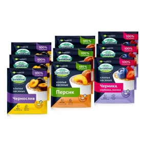 Haferflocken-Set - Gudwill, 9 х 40 г g