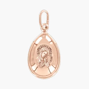 Ikone - Anhänger, Rotgold 585°, 26 mm