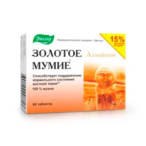 Goldene Mumijo, Evalar, 60 Tabletten Goldene Mumijo, Evalar, 60 Tabletten