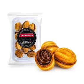 Gebäck in Nussform - Panilino, mit gezuckertem Kondensmilcherzeugnis, Lackmann, 250 g