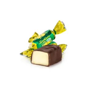 Schokokonfekt - Zitron, in kakaohaltiger Fettglasur, 300 g