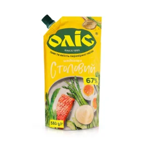 Salatmayonnaise - Stolovyj, 67 % Fett, Olis, 300 g Salatmayonnaise - Stolovyj, 67 % Fett, Olis, 300 g