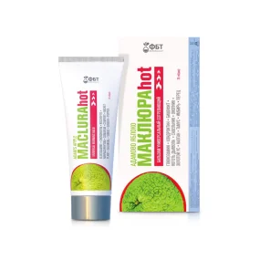 Универсальный согревающий бальзам для тела  - Маклюра Hot, 75 мл