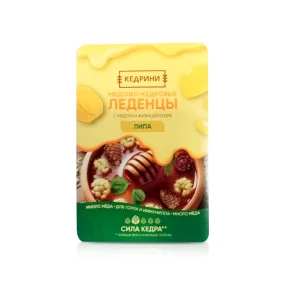 Леденцы медово-кедровые с липой, Радоград, 3,2 г х 6 шт. Леденцы медово-кедровые с липой, Радоград, 3,2 г х 6 шт.