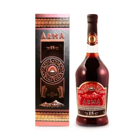 Коньяк армянский - Арма,15 лет, 40 % алк., 0,7 л Коньяк армянский - Арма,15 лет, 40 % алк., 0,7 л