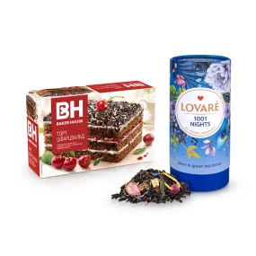 Geschenkset - 1001 Nights,  Tee + Kuchen