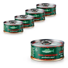 Buckellachs Kaviar, Ikra Gorbuscha,  95 g, 5 х 95 g Buckellachs Kaviar, Ikra Gorbuscha,  95 g, 5 х 95 g