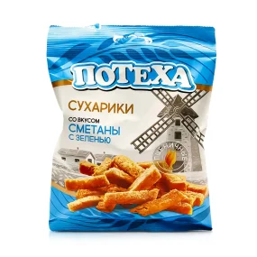 Brotcroutons - Potecha, mit Sauerrahm-Kräutergeschmack, 80 g