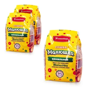  Kringelgebäck - Manjuschka Vanille, Franzeluta, 3 x 300g