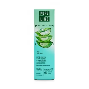 Tagesgesichtscreme - Tiefenhydratation, Hyaluronsäure + Aloe, Saubere Linie, 40 ml Tagesgesichtscreme - Tiefenhydratation, Hyaluronsäure + Aloe, Saubere Linie, 40 ml