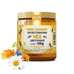 Vielblütenhonig flüssig, 500 g Vielblütenhonig flüssig, 500 g