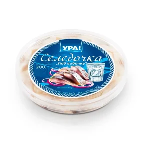 Heringsfilet- Pod Wodotschku, in Öl, Ura, 200 g