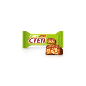 Konfekt - Super Step, mit Erdnüssen und Haselnüssen, Slavjanka, 300 g