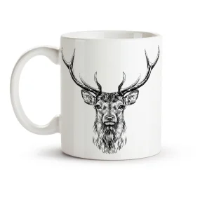 Кружка - дизайн Олень, керамика, 330 мл