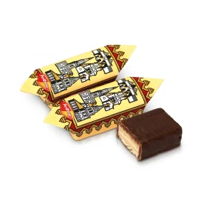 Waffelkonfekt - Samoskworetschje, in kakaohaltiger Fettglasur, 300 g    