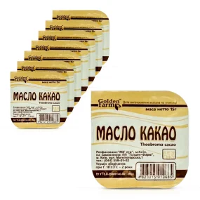 Масло какао, Golden Pharm, 15 г х 8 шт. Масло какао, Golden Pharm, 15 г х 8 шт.