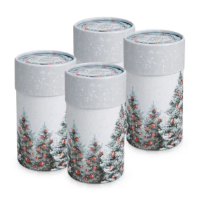 Коробка-тубус подарочная - Новогоднее чудо, картон, 8 х 14,5 см, 4 шт.