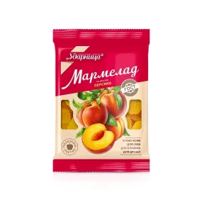 Мармелад со вкусом персика, Ударница, 275 г