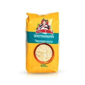 Крупа перловая, Хозяюшка, 900 г Крупа перловая, Хозяюшка, 900 г