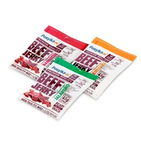 Probierpaket getrocknetes Rindfleisch - Jerky, 3 x 45 g Probierpaket getrocknetes Rindfleisch - Jerky, 3 x 45 g