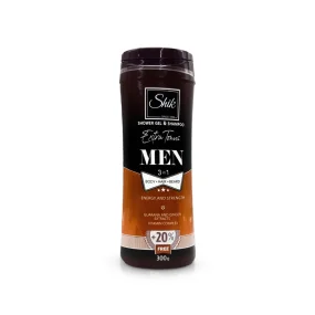 Мужской гель-шампунь 3 в 1- Extra Тонус, SHIK Men, 250 мл Мужской гель-шампунь 3 в 1- Extra Тонус, SHIK Men, 250 мл