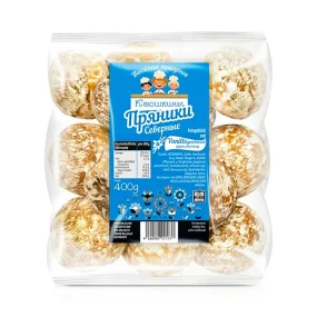 Пряники - Ксюшкины, северные, Веселая пекарня, 400 г Пряники - Ксюшкины, северные, Веселая пекарня, 400 г